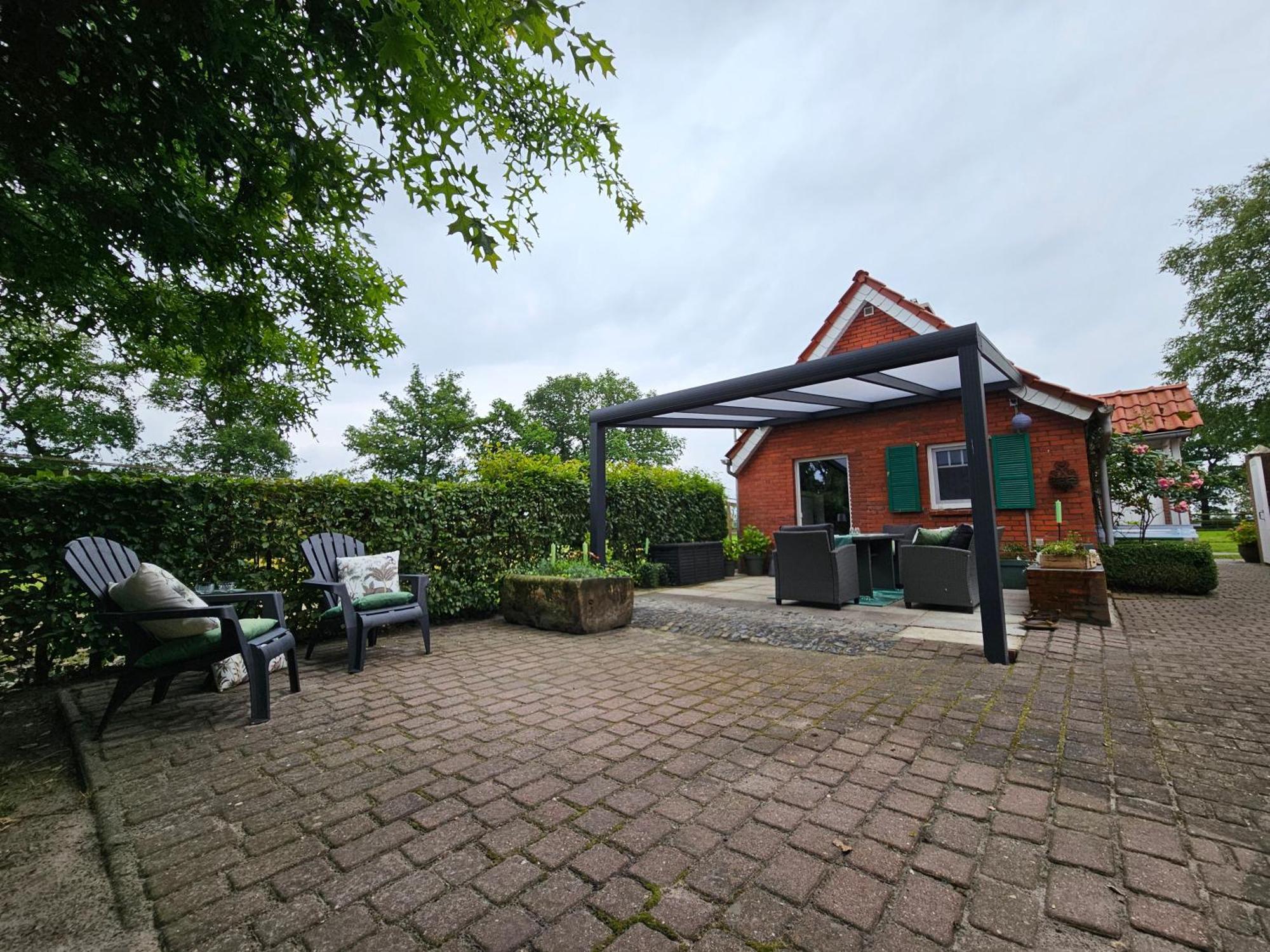 Kleines Ferienhaus Luettje Backhuus 35516 Uplengen Exterior foto